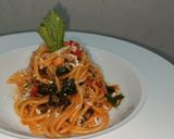 Foto langkah ke 3 dari resep Spaghetti Bayam Ayam.