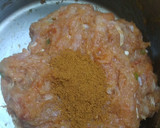 பிரைட் சிக்கன் பால்ஸ் ரெசிபி ஸ்டேப் 3 புகைப்படம்