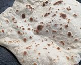 A picture of step 1 of Roti ki churi.