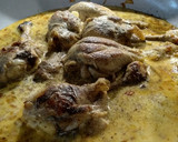 Foto del paso 6 de la receta: Pollo con crema de pimienta