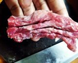 Hình bước làm 1 của món Sườn bò nướng