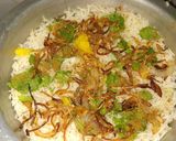 A picture of step 7 of Hyderabadi Chicken Dum Biryani.