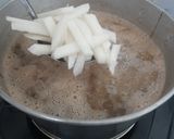 Foto langkah ke 8 dari resep Tekwan Tapioka | Sagu (Dengan Kaldu Udang).