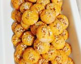 A picture of step 7 of Naan khatai my signature recipe.