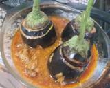 Eggplant stuffed with minced meat and cheese recipe step 4 photo