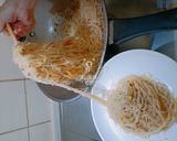 A picture of step 9 of Vegetarian Pumpkin Rice Noodles.