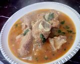 A picture of step 3 of Beef salan.