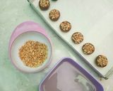 Foto langkah ke 2 dari resep Cookies Cokelat Kacang.