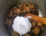 A picture of step 6 of Mutton Roghan josh.