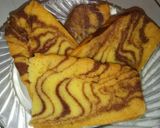 Foto langkah ke 9 dari resep Cake zebra kukus moist bgt, gk seret.