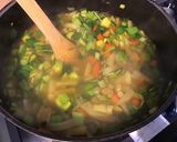 Une image de l'étape 17 de Soupe de légumes aux épices tajine et coriandre.