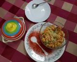 A picture of step 8 of Macroni Pasta With Tomato Capri.