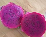 Foto langkah ke 1 dari resep Puding Vla Susu Buah Naga.