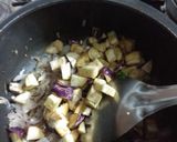 A picture of step 1 of Bhajan Aloo Pulao.