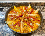 Foto del paso 8 de la receta: “ Arroz meloso” con anillas de pota