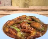 Foto langkah ke 5 dari resep Tumis Terong Ikan Asin.