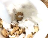 A picture of step 4 of Meethay Dahi bary.