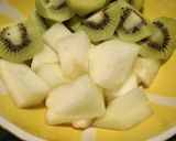 Foto del paso 1 de la receta: Smoothie de Kiwi y Melón🥝