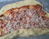 Foto langkah ke 5 dari resep Pizza Roll Bread (killer soft bread recipe).