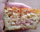 Une image de l'étape 5 de Petit moelleux au jambon.