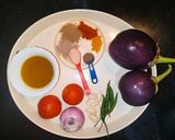 A picture of step 1 of 🍆🥔🌶️ Chatpata Aloo Baingan Bharta.