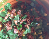 Foto del paso 8 de la receta: Ensalada de espinacas con tocino