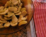 Foto del paso 2 de la receta: Fajitas de butifarra y bacon con champiñones
