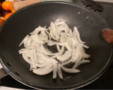 Foto del paso 3 de la receta: Stir-fry de ternera con bambú y pimientos