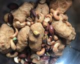 A picture of step 2 of Churma ladoo.