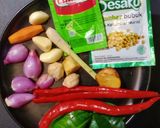Foto langkah ke 4 dari resep Cumi Isi Tahu Masak Habang.