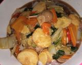 Foto langkah ke 3 dari resep Sapo tahu saus tiram.