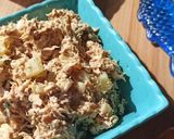 Une image de l'étape 2 de Rillettes de thon, ananas et curry.