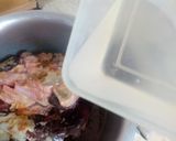 A picture of step 11 of Mutton Kaleji.