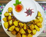 पिज्जा फ्लेवर बटर फ्राइड इडली (Pizza flavour butter fried idli recipe in Hindi) रेसिपी चरण 6 फोटो