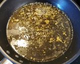 Foto del paso 4 de la receta: Vieiras y cecina con guarnición de guisantes salteados