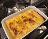 Une image de l'étape 12 de Gratins de jeunes endives au jambon cru sauce cajun et deux fromages.