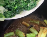 Foto del paso 5 de la receta: Potaje de garbanzos con embutido valenciano, cebolla y espinacas