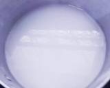 รูปขั้นตอนการทำที่ 4 ของ บวดมันม่วงใส่สาคู