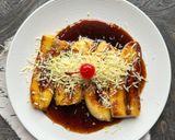 Foto langkah ke 5 dari resep Pisang Bakar Caramel Keju.