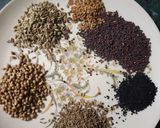 A picture of step 1 of Greenchilli Achar.