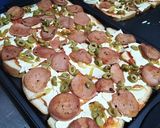 Foto del paso 5 de la receta: Pizza exprés!! 🍕❣️