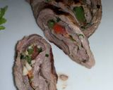 A picture of step 8 of Beef Roll ups.