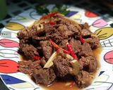 Foto langkah ke 6 dari resep Sapi manis Lada hitam.
