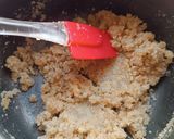 A picture of step 3 of Chia Seeds and Coconut Burfi.