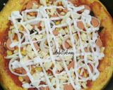 Foto langkah ke 7 dari resep Pizza labu kuning (Teflon).