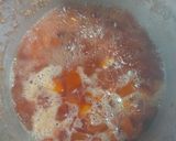 A picture of step 2 of Carrot tomato beetroot soup.