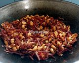 Foto langkah ke 8 dari resep Sambal Keringan Kulit Singkong-Teri-Kacang Renyah dan Yummy.