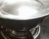 A picture of step 3 of Maggi Basundi.