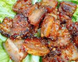 Hình bước làm 4 của món Thịt ba chỉ rim sả ớt