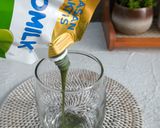 Foto langkah ke 3 dari resep Banana Milk Matcha Latte (low budget).